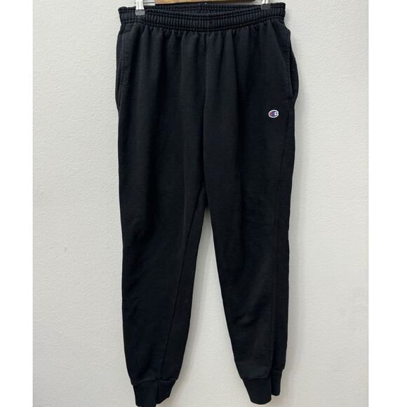 Champion Pants - Champion Size Medium Women’s Black Sweatpant Pocket‎ Joggers
